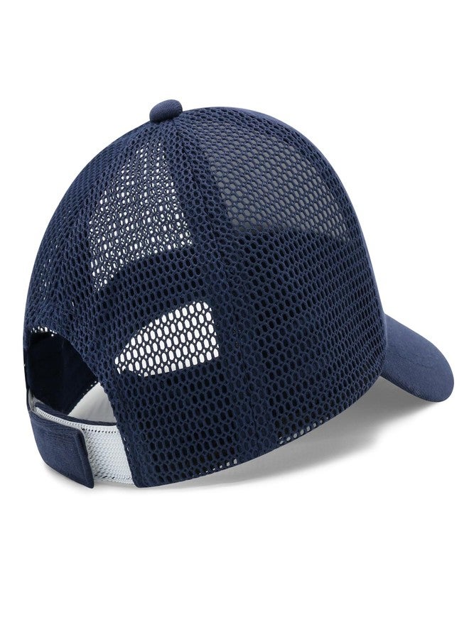 Sarfel Baby Baseball Cap - UPF 50+ Sun Protection, Adjustable Hat for Infants & Toddlers, Navy, 0-12 Months - Image 2